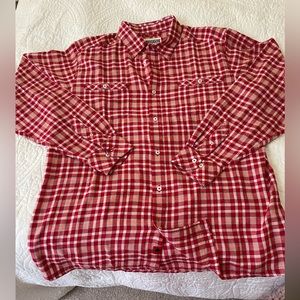 Mountain khakis Men’s plaid/hardly worn